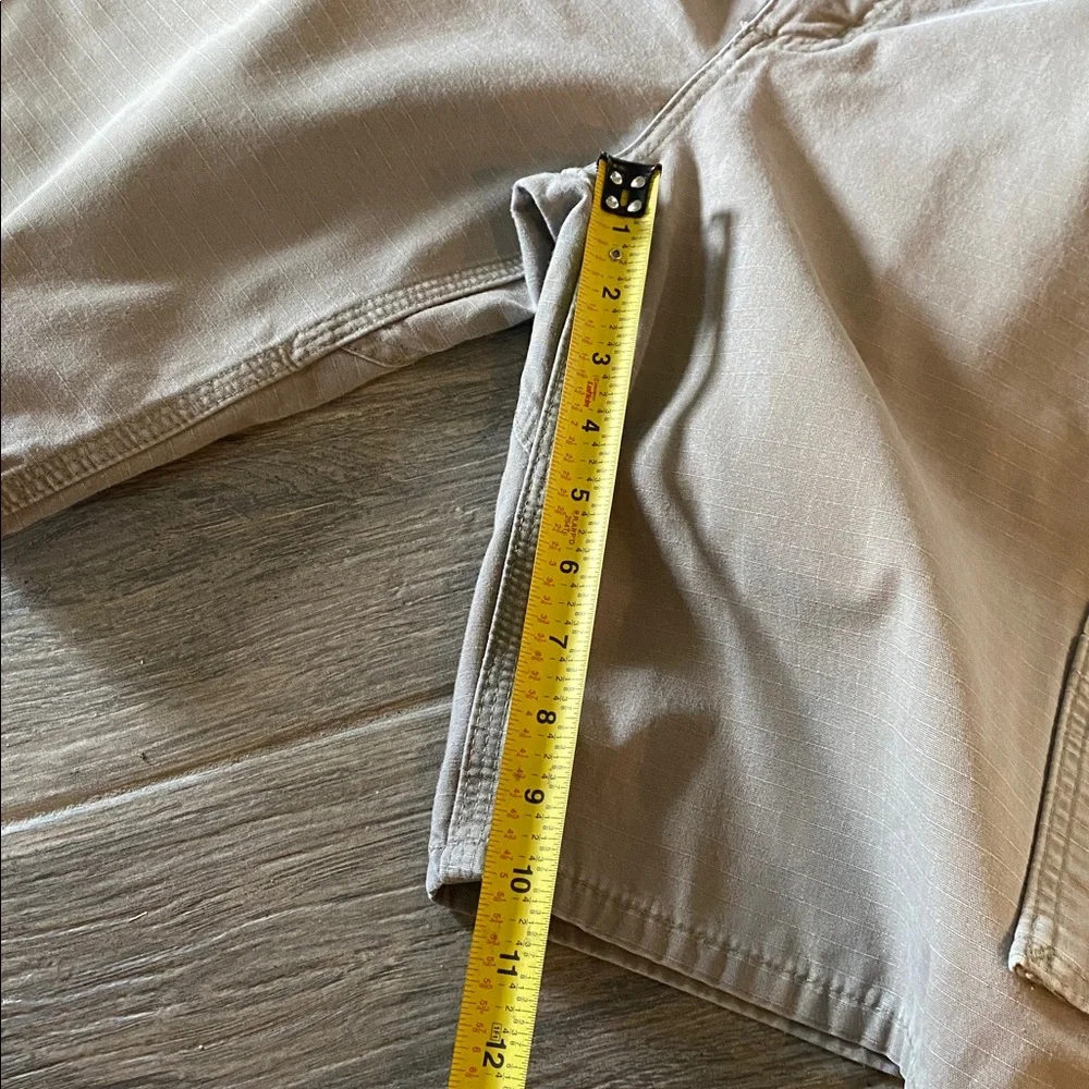 Men's Cargo Shorts - Tan and Olive Carhartt 42 Waist Relax Fit
